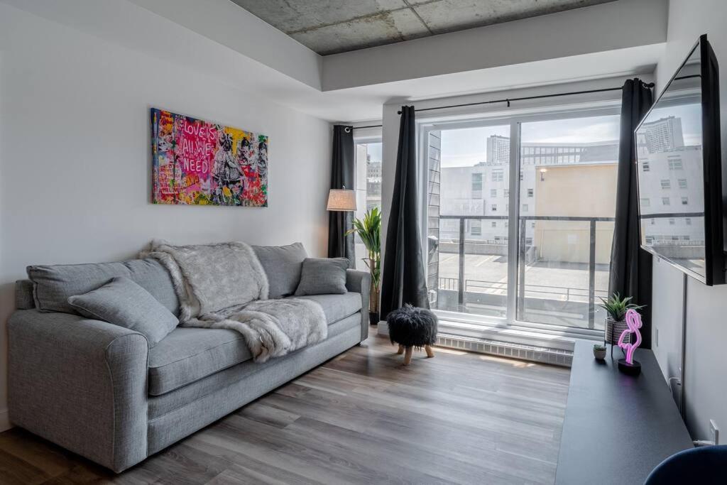 Condo 2 Ch - 500M Vieux-Quebec & Gym Exteriér fotografie